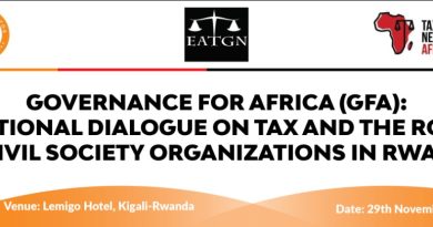 National Dialogue on taxation and role of Civil Society Organizations in Rwanda